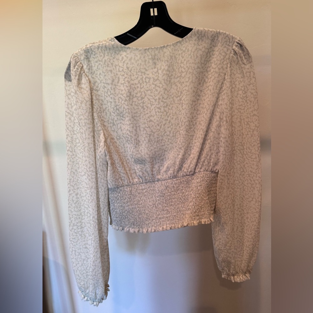 Wilfred Ivory Patterned Blouse - image 2